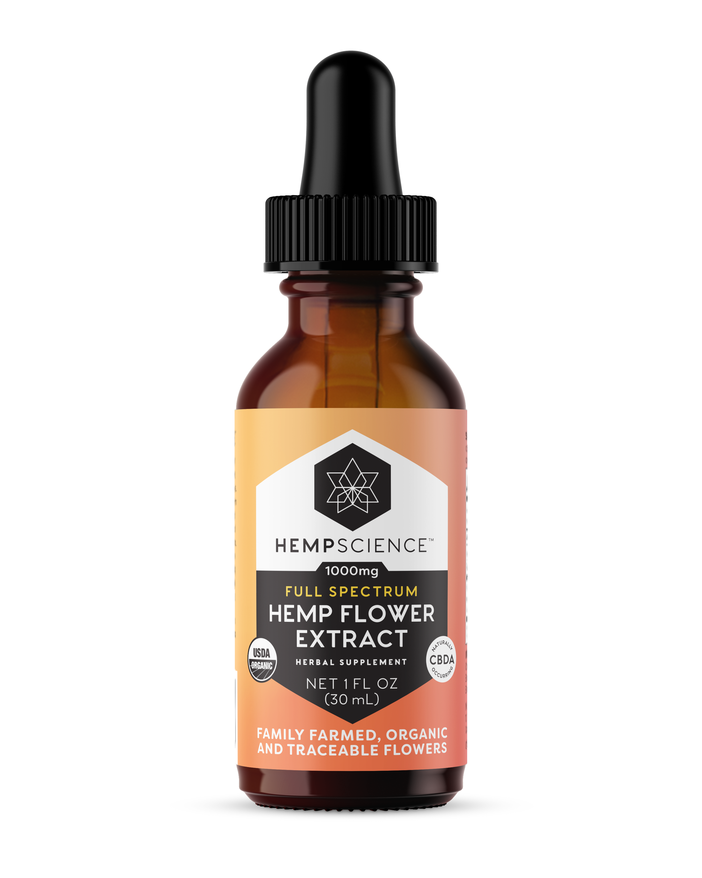 Full Spectrum Hemp Flower Extract - Certified Organic